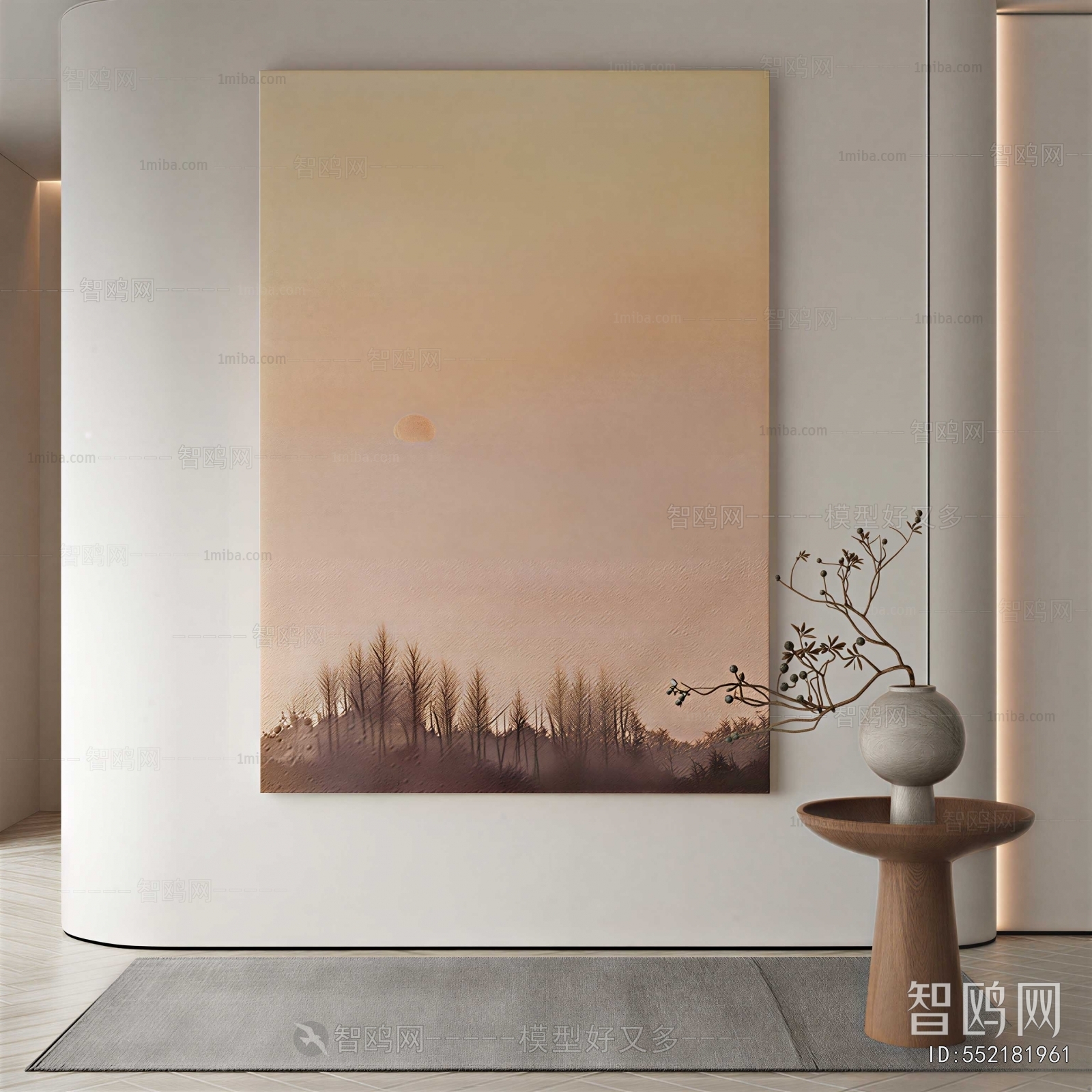 Wabi-sabi Style Painting