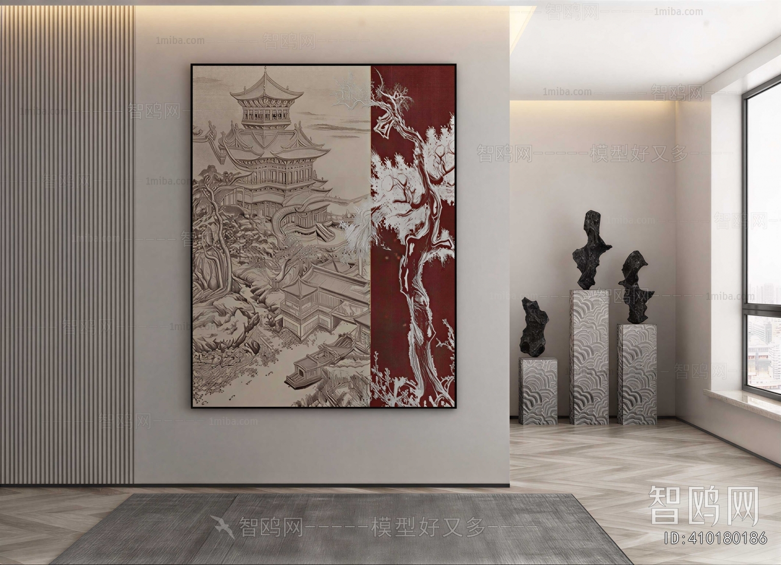 New Chinese Style Painting