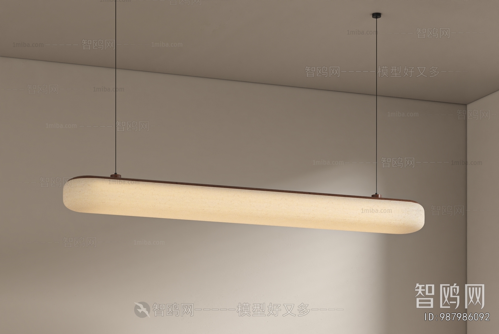 Modern Long Chandelier