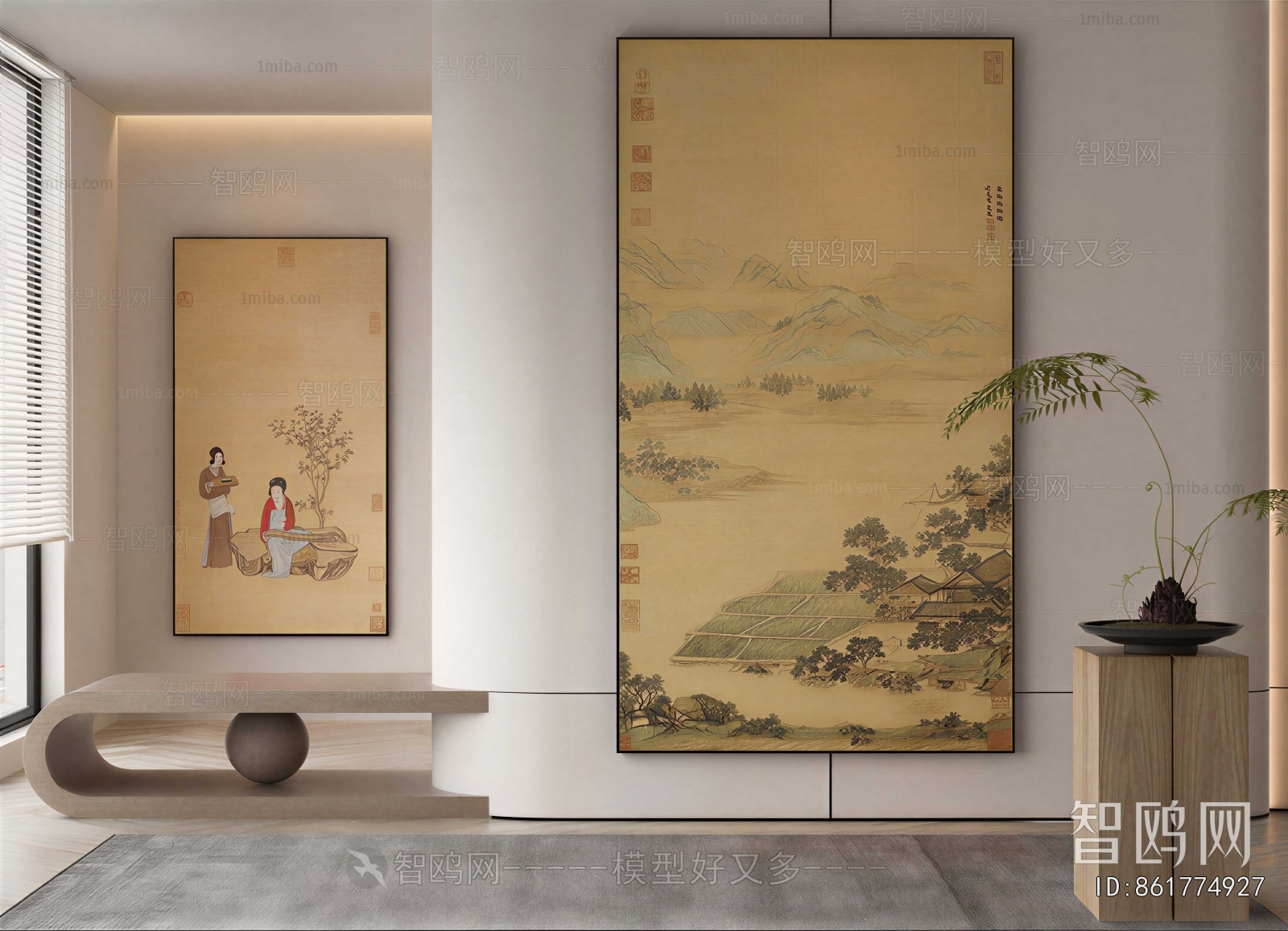 New Chinese Style Painting