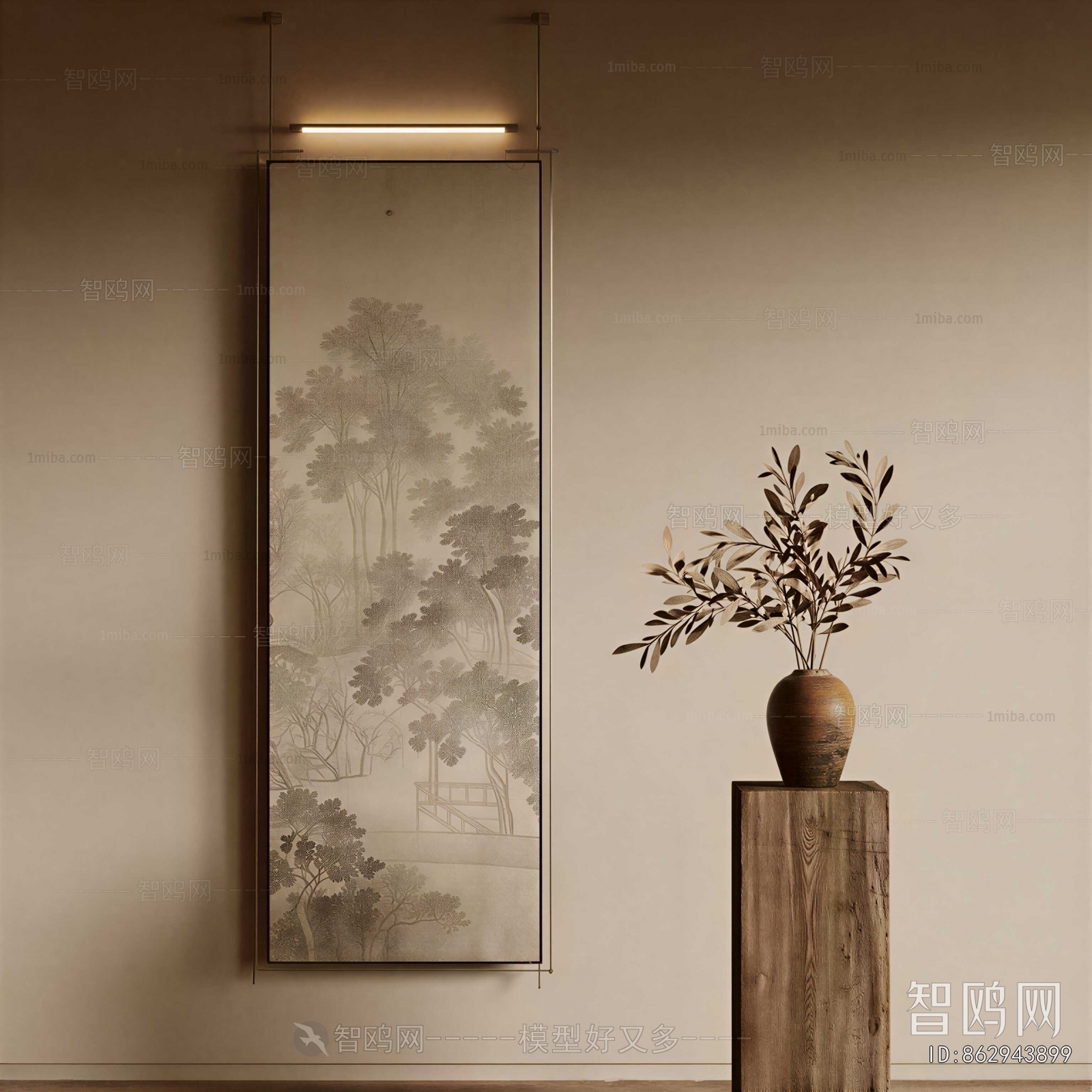 Wabi-sabi Style Painting