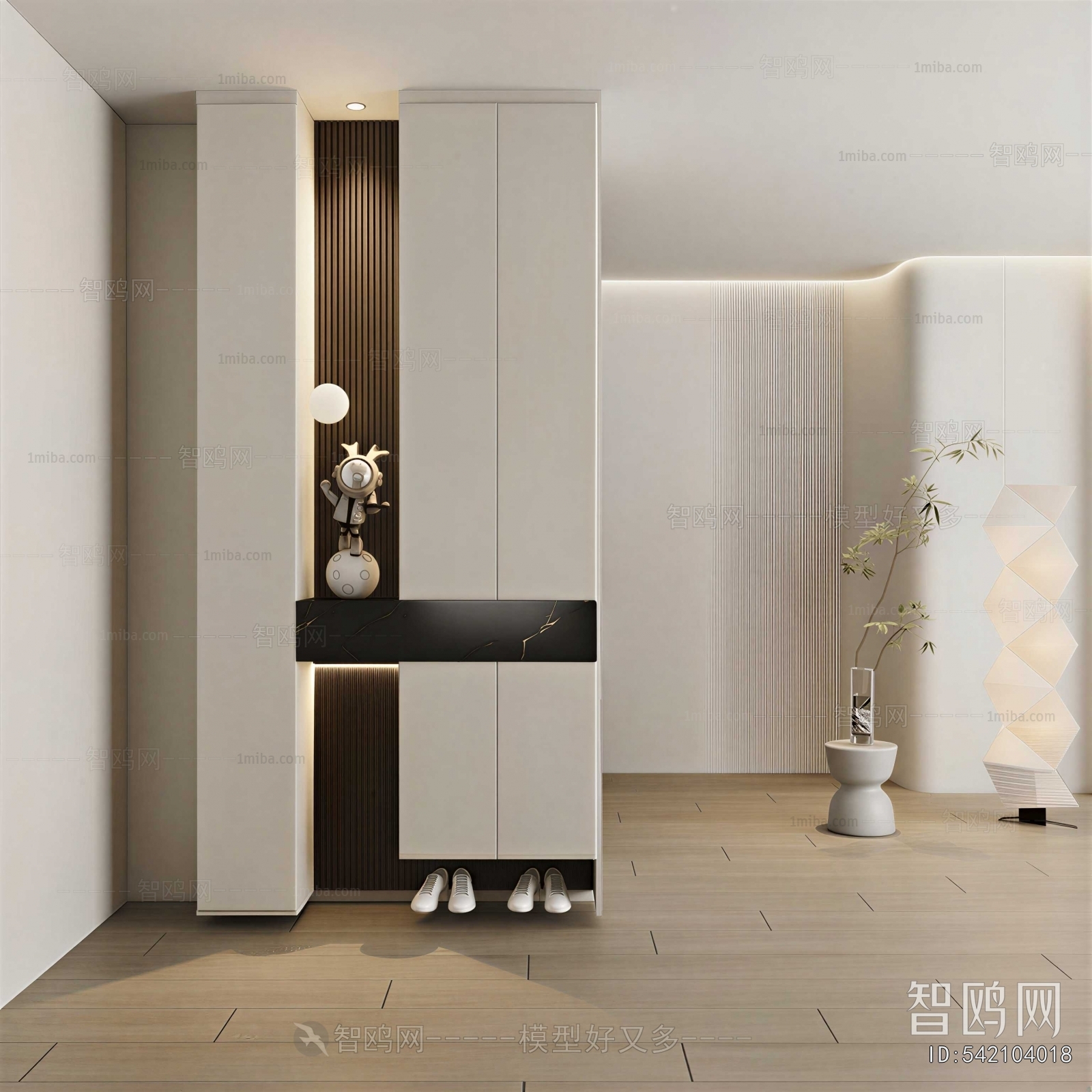 Modern Shoe Cabinet