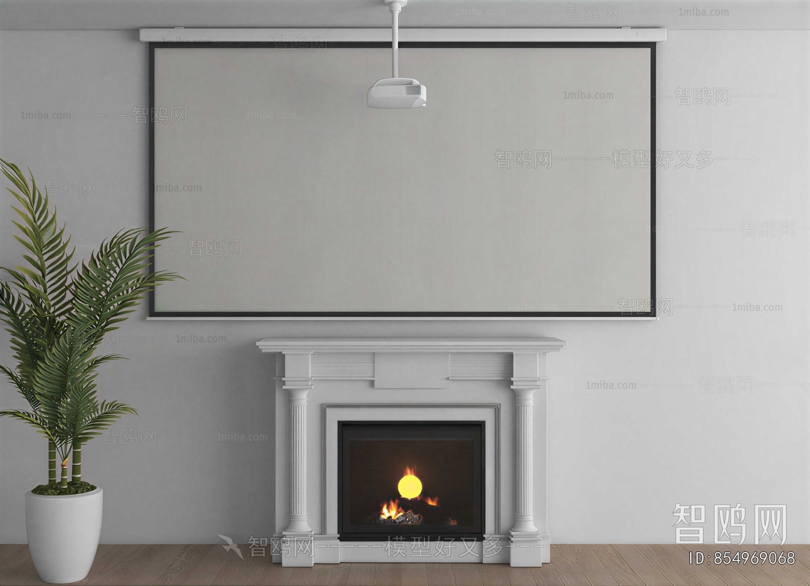 Modern Fireplace