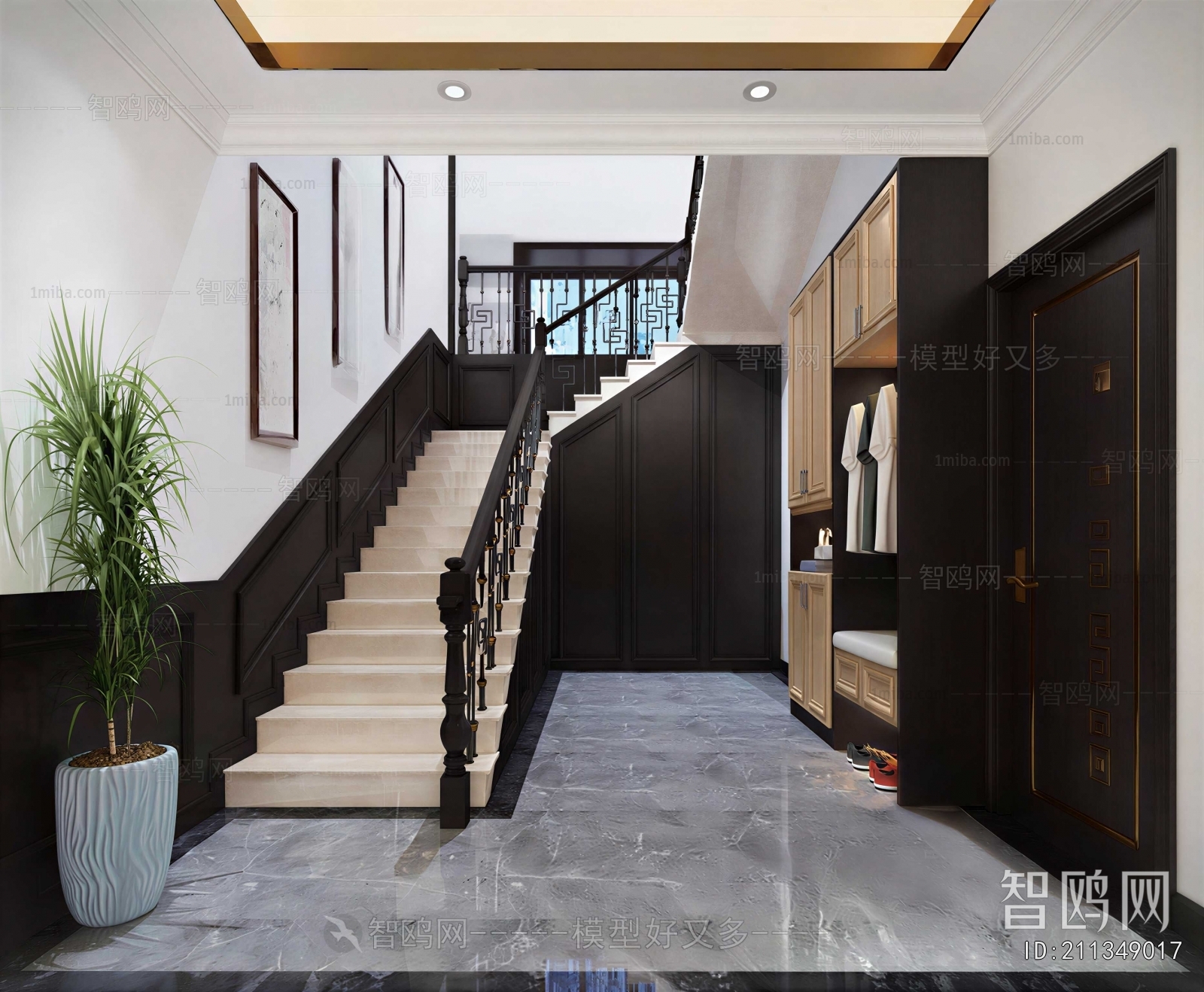 Modern Hallway