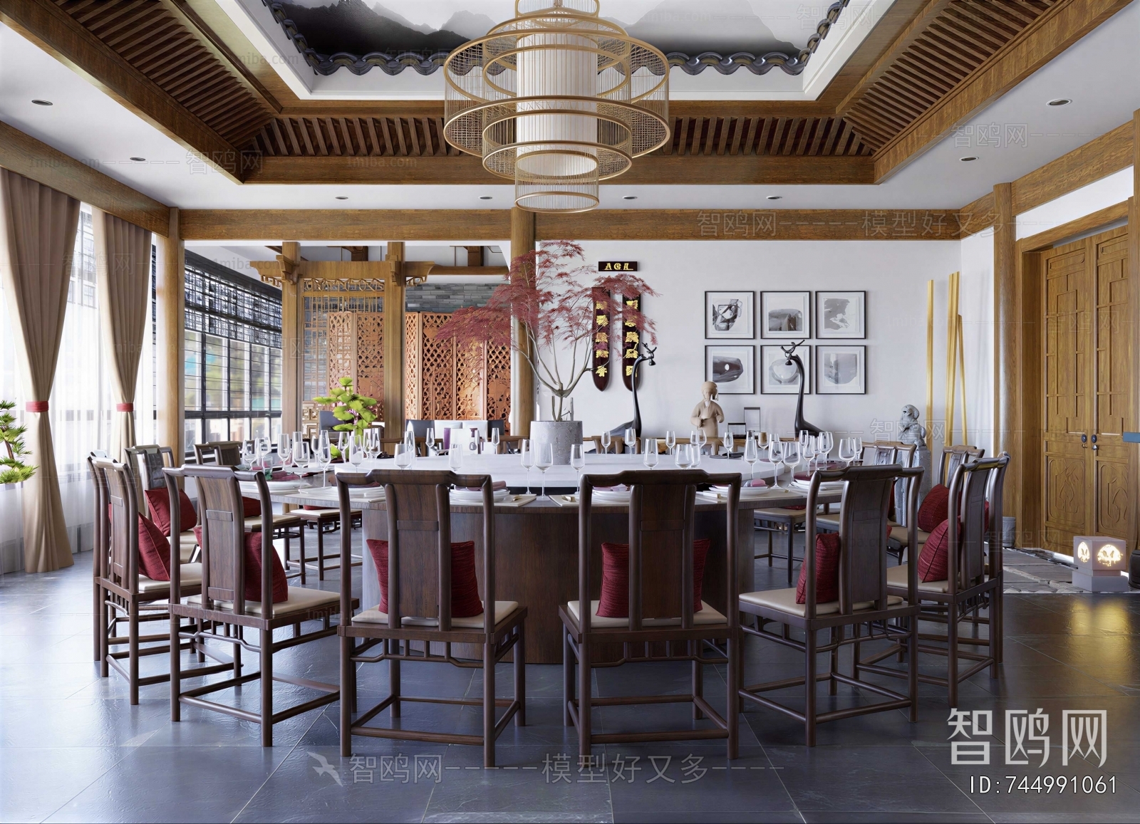 New Chinese Style Restaurant Box