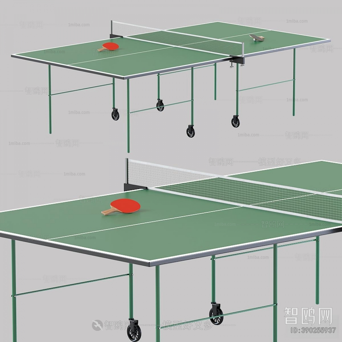 Modern Table-tennis Table
