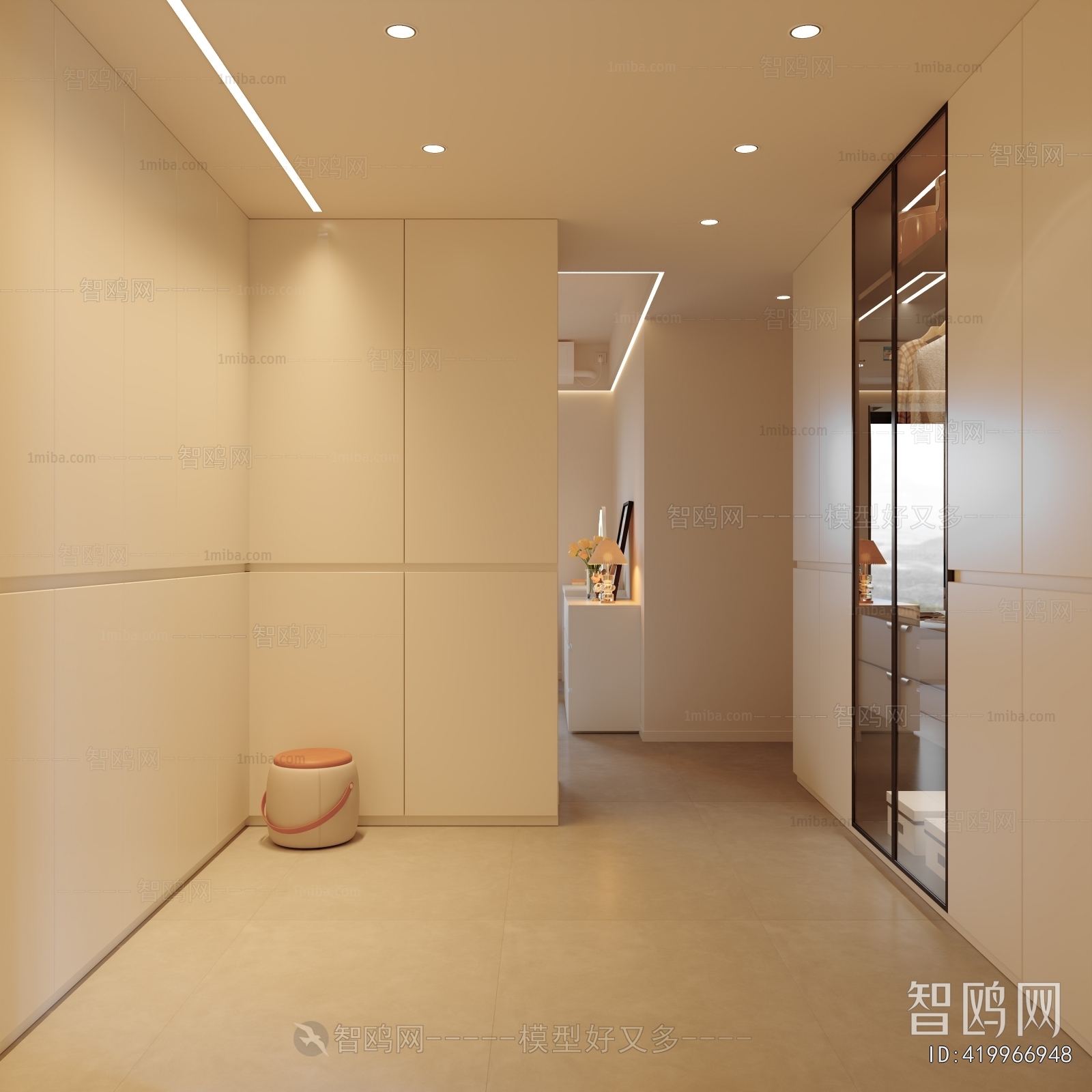 Modern Balcony Laundry Room