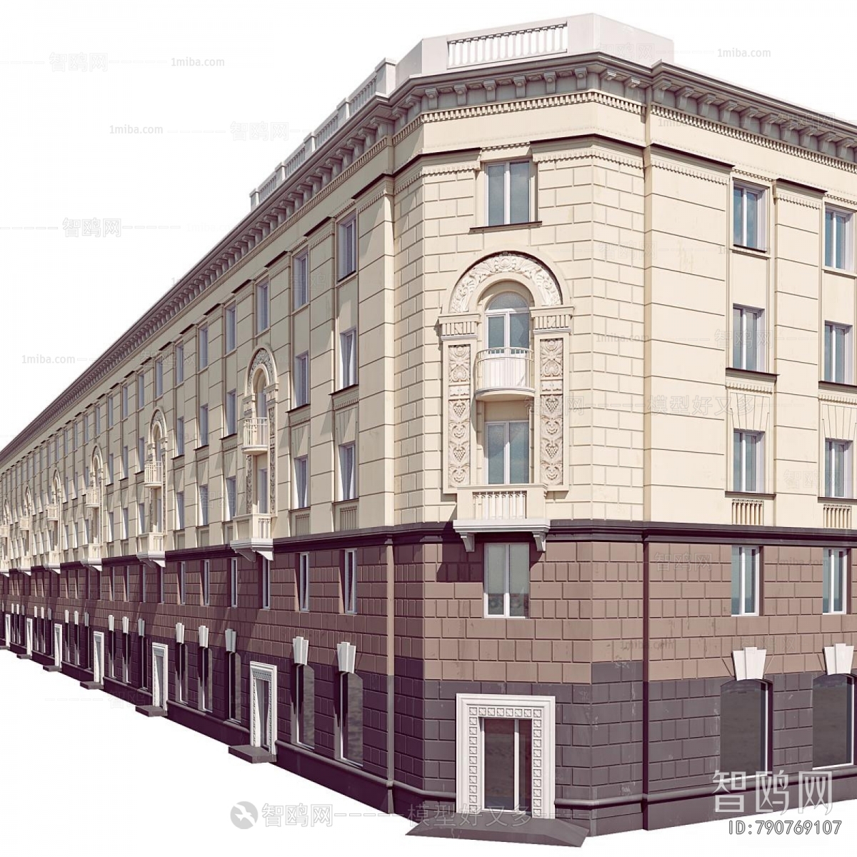 European Style Building Appearance
