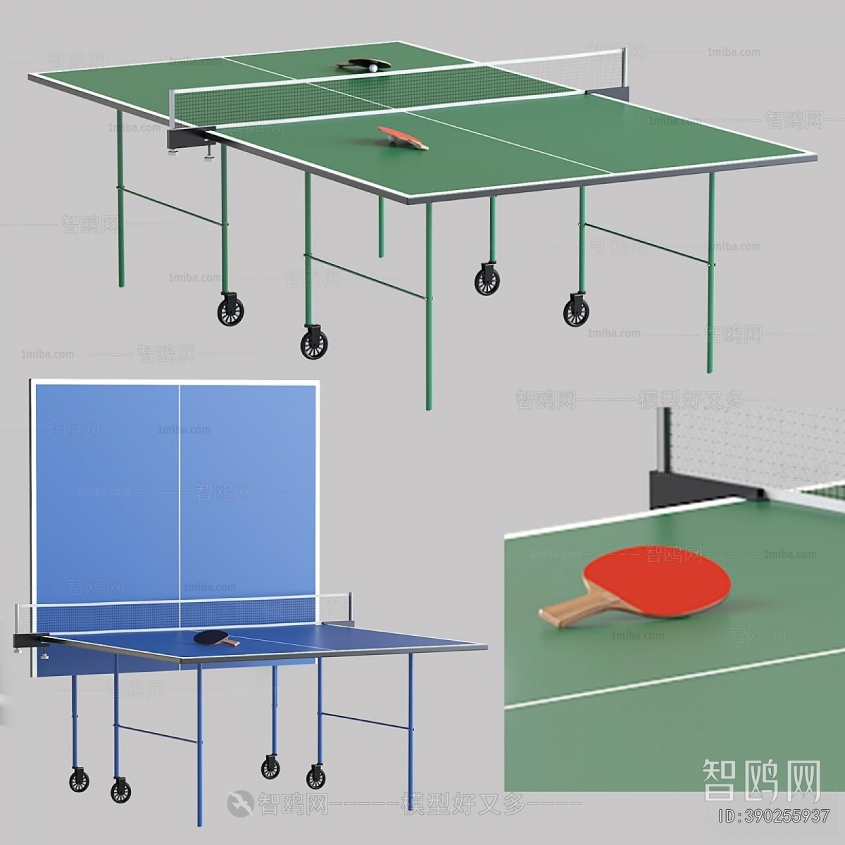 Modern Table-tennis Table