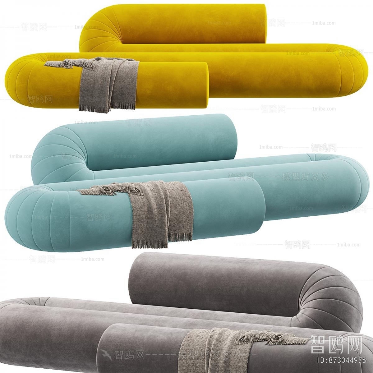 Modern Multi Person Sofa