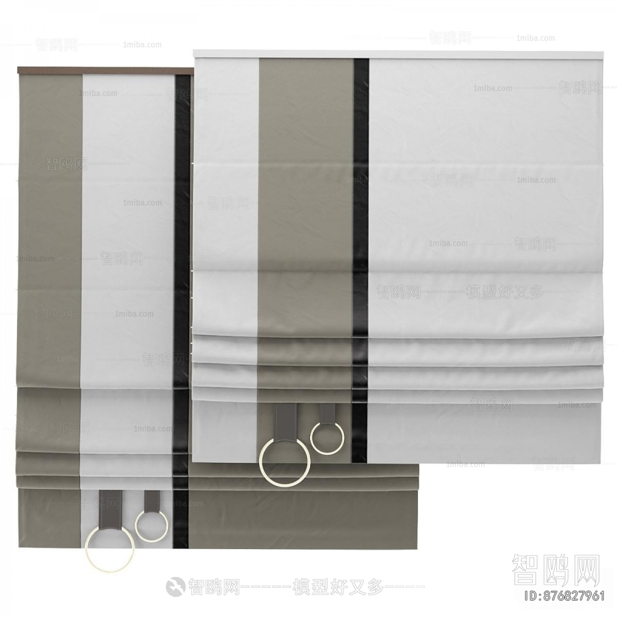 Modern Roman Curtain