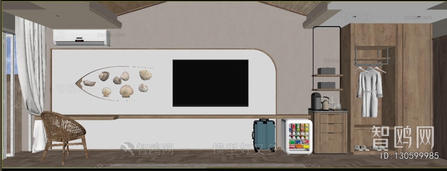Modern Guest Room