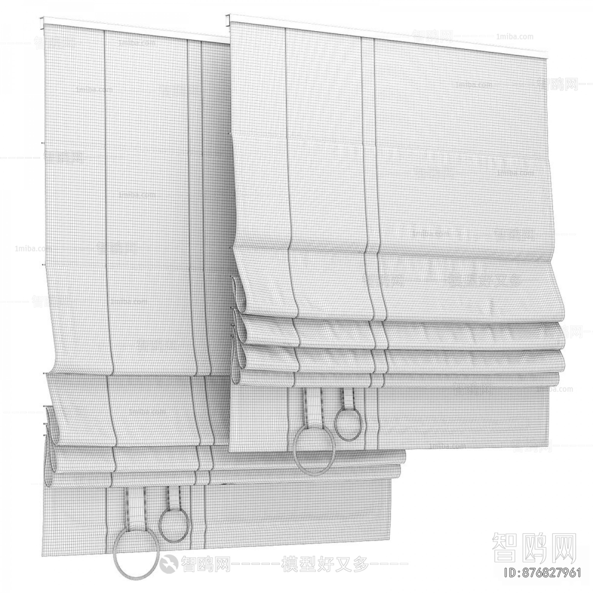 Modern Roman Curtain