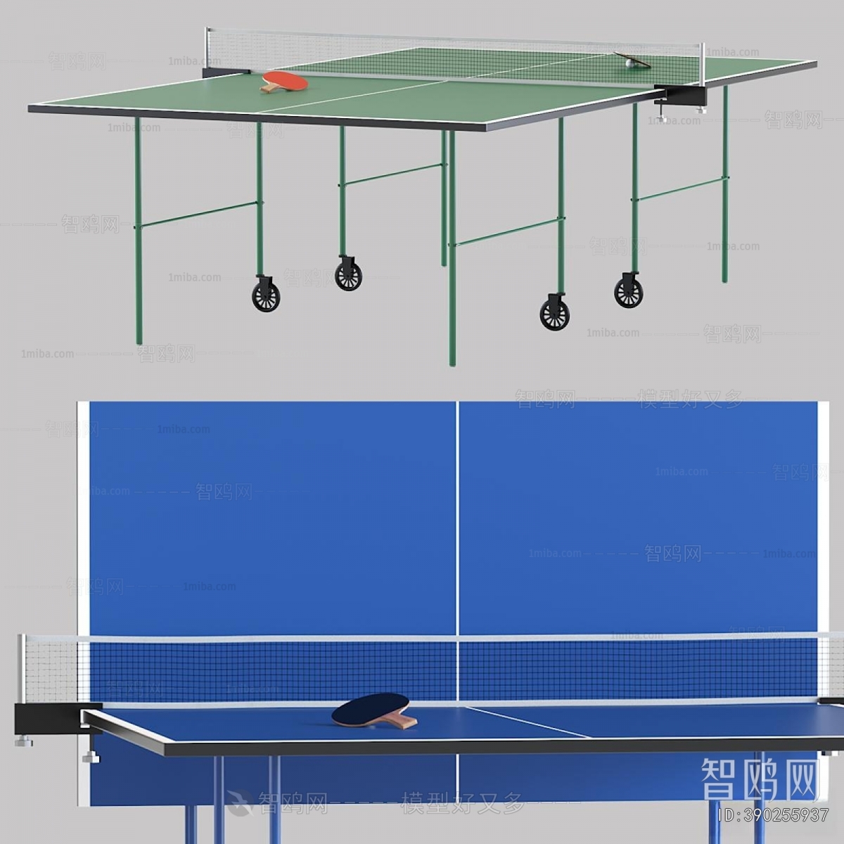 Modern Table-tennis Table