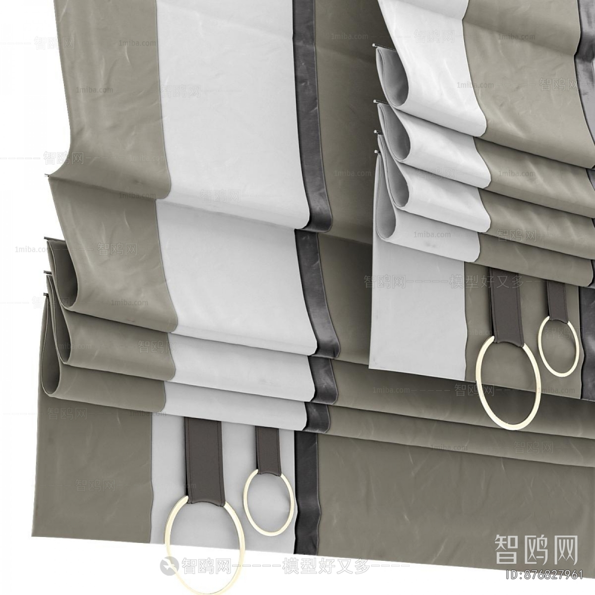 Modern Roman Curtain