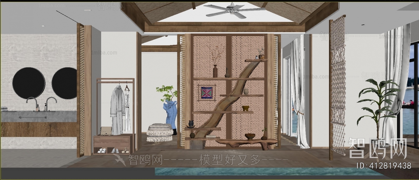 Modern Guest Room