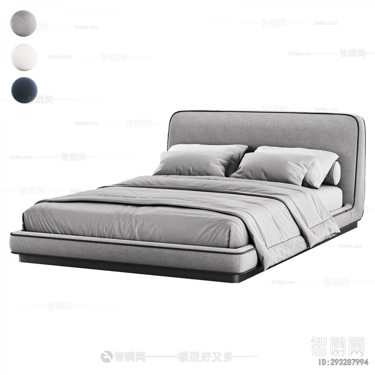 Modern Double Bed
