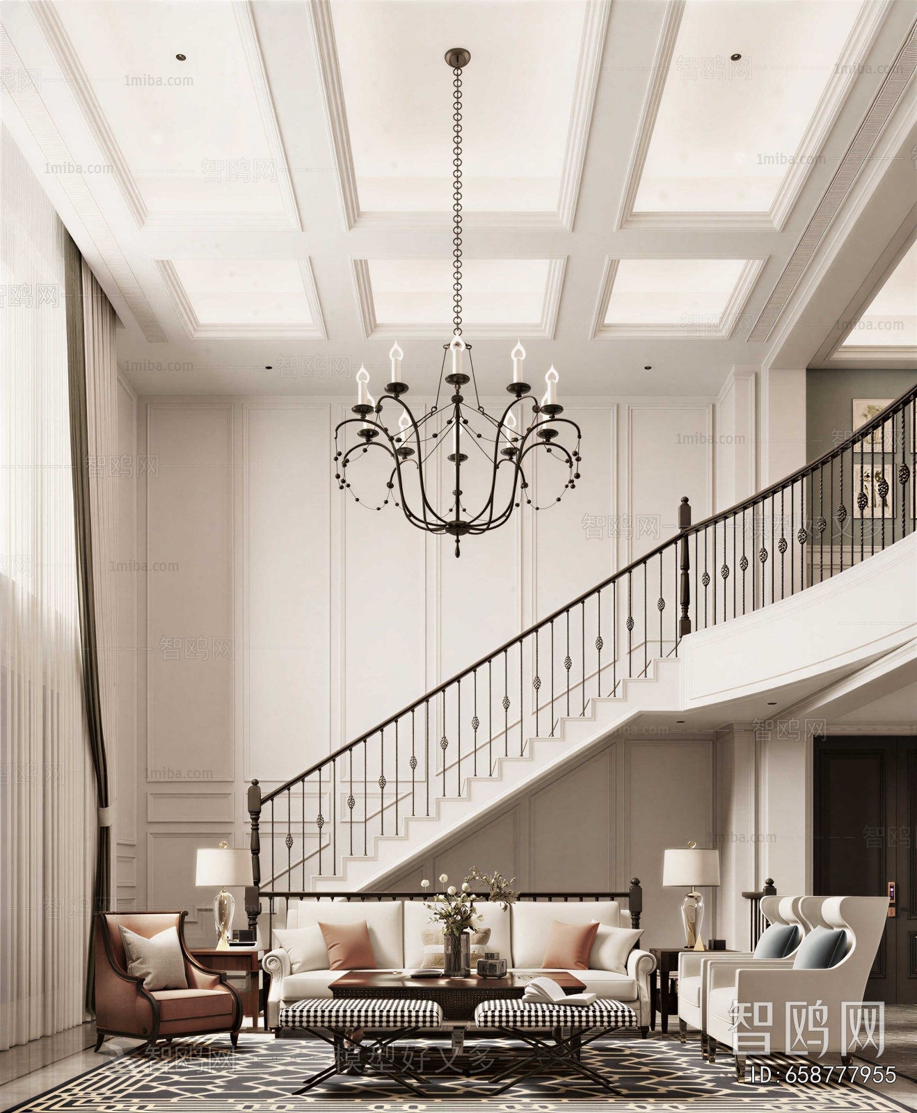 French Style A Living Room