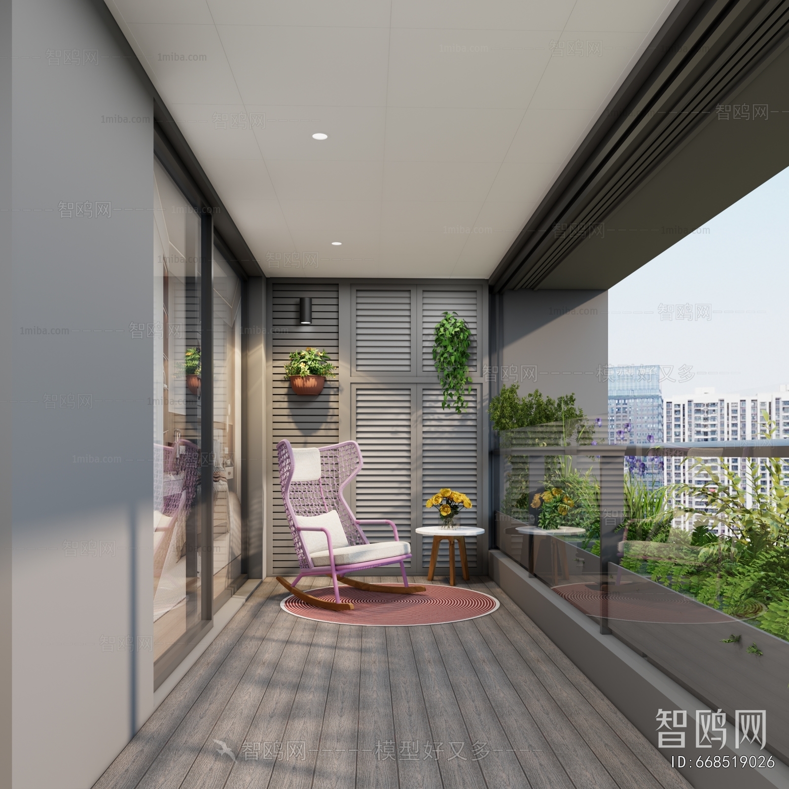 Modern Leisure Balcony
