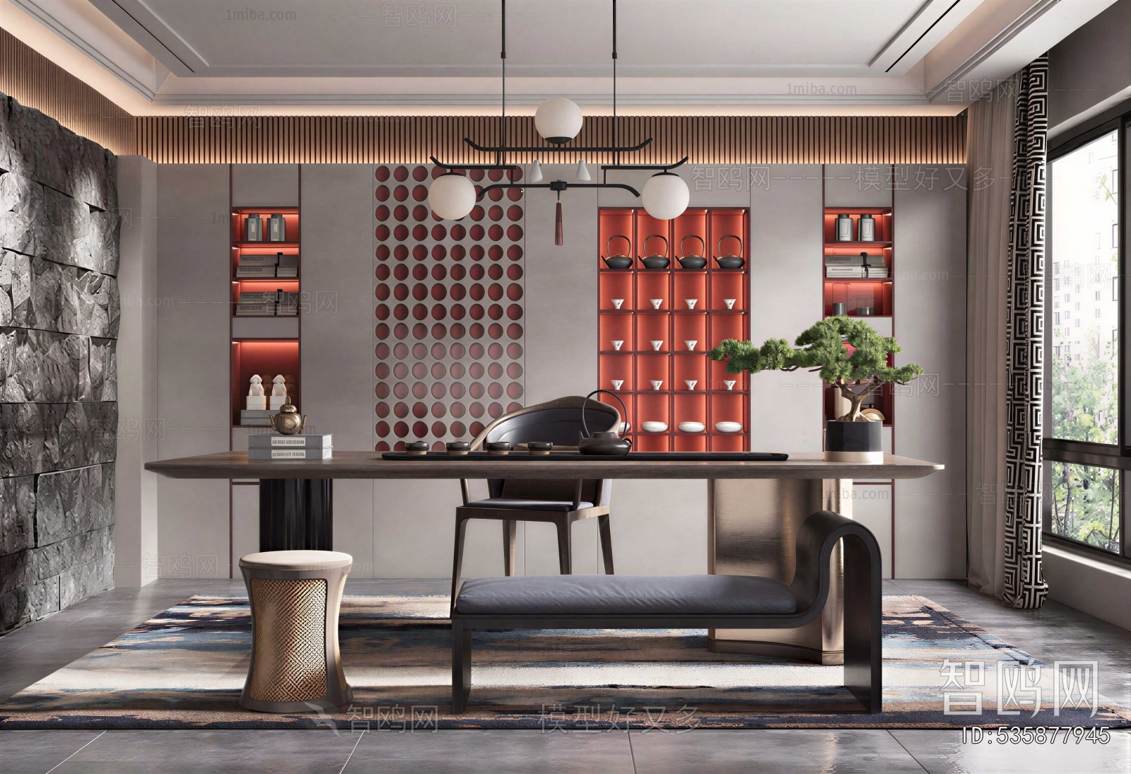 New Chinese Style Tea House