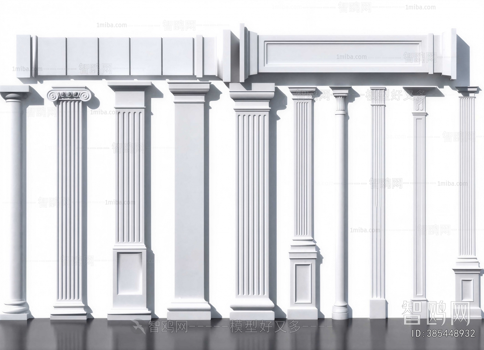 European Style Roman Pillar