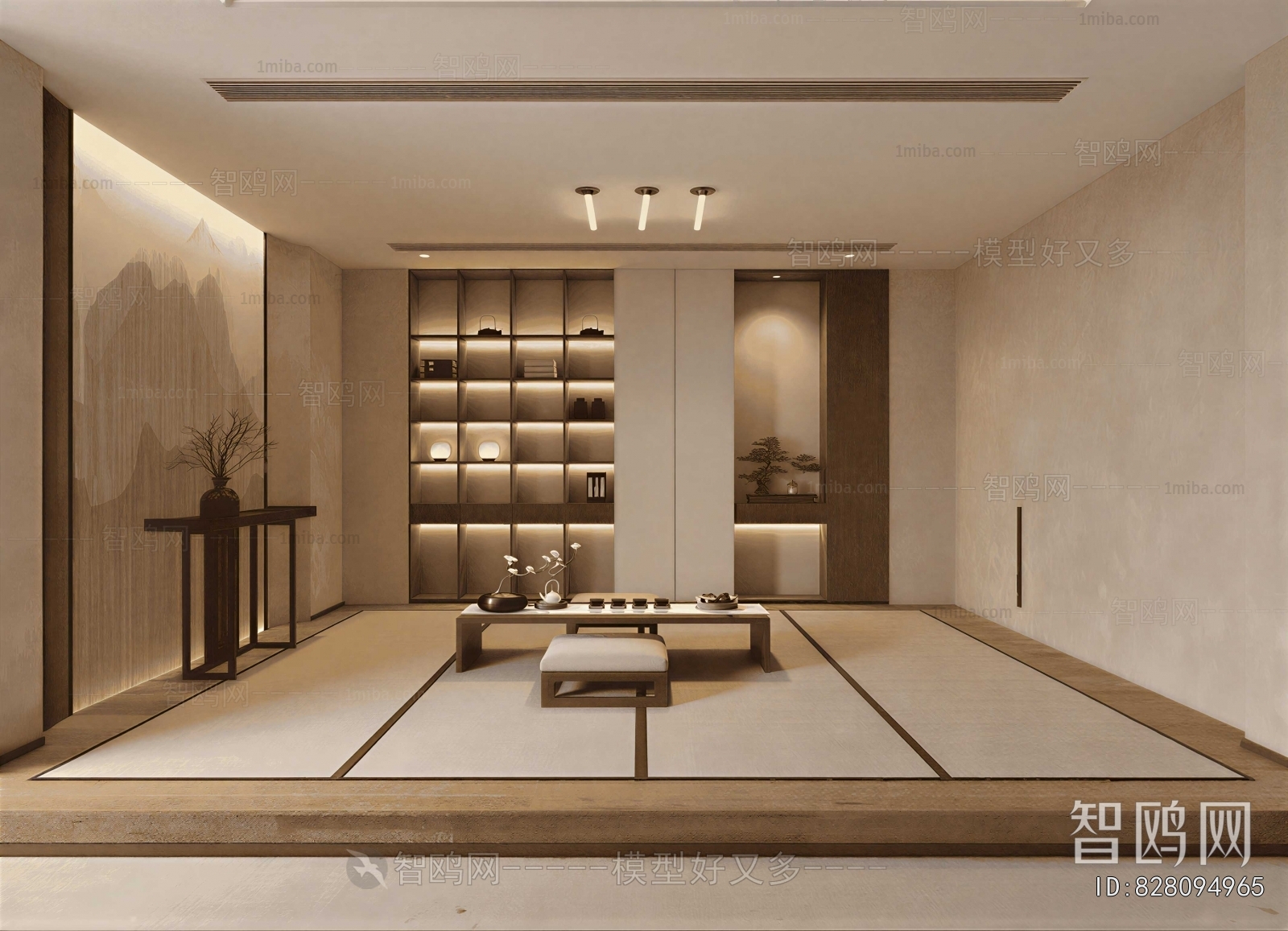 Modern Clothes Storage Area