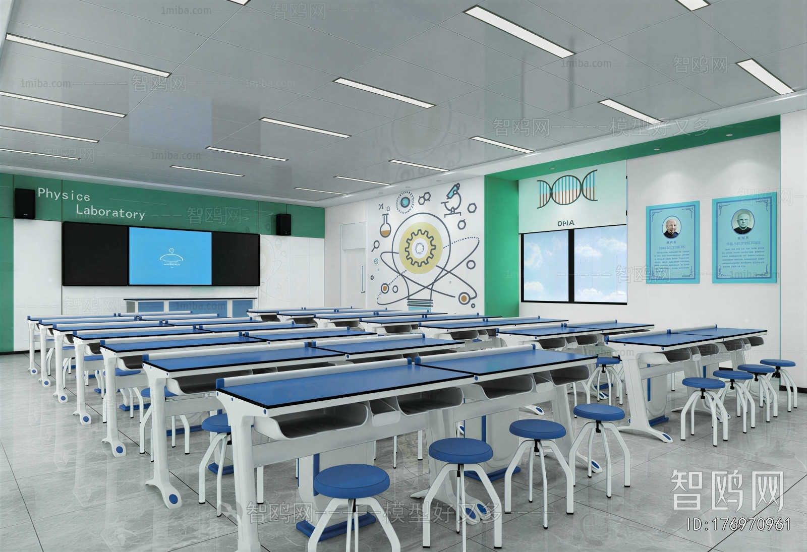 Modern School Classrooms