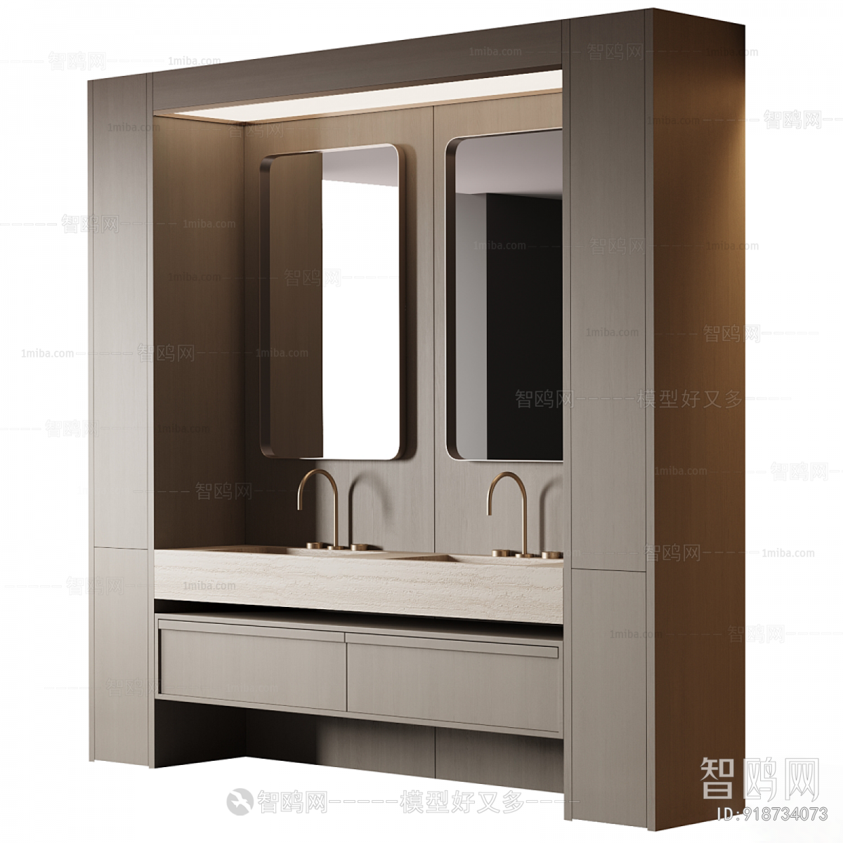 Modern Bathroom Cabinet