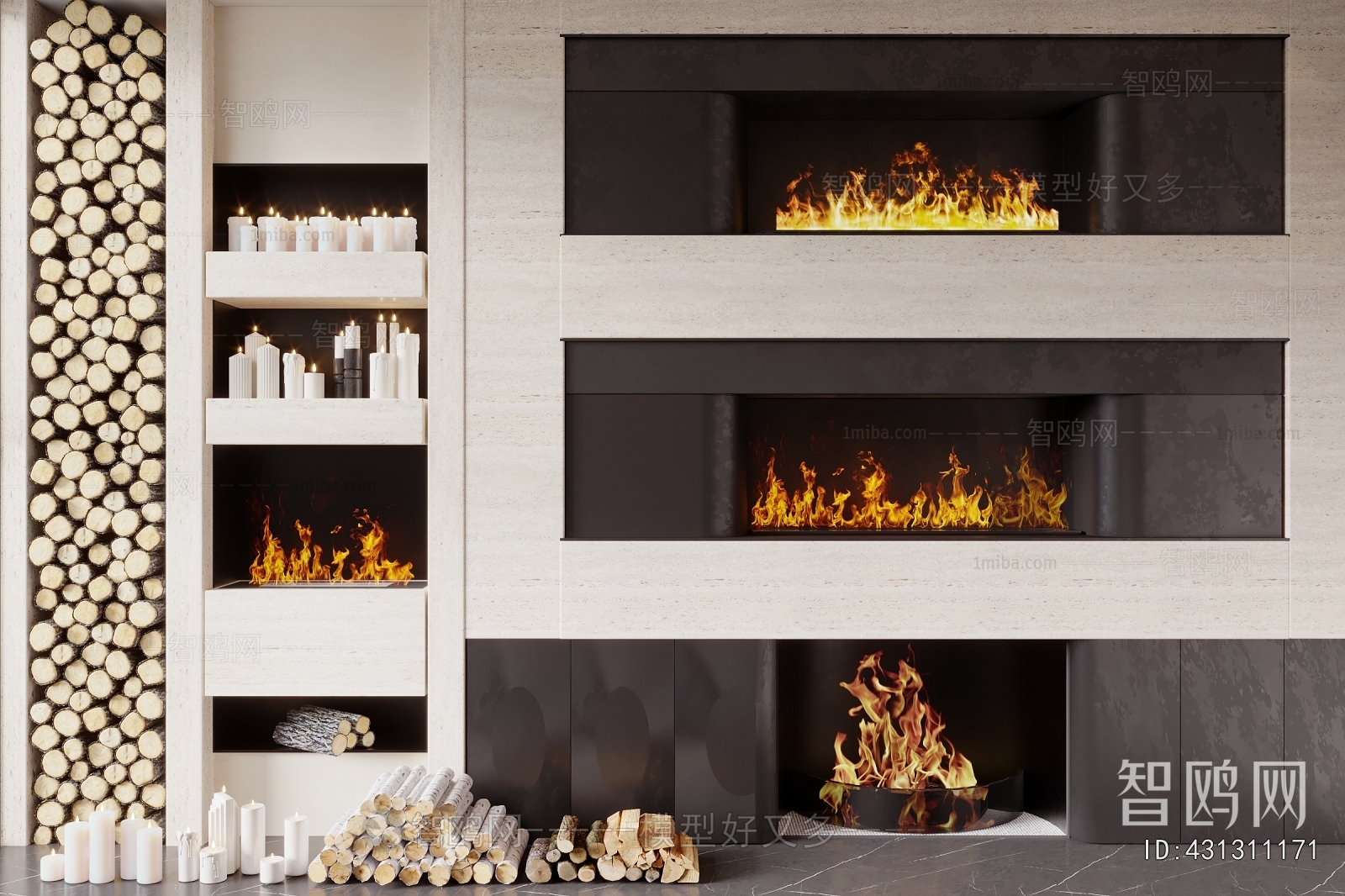 Modern Fireplace