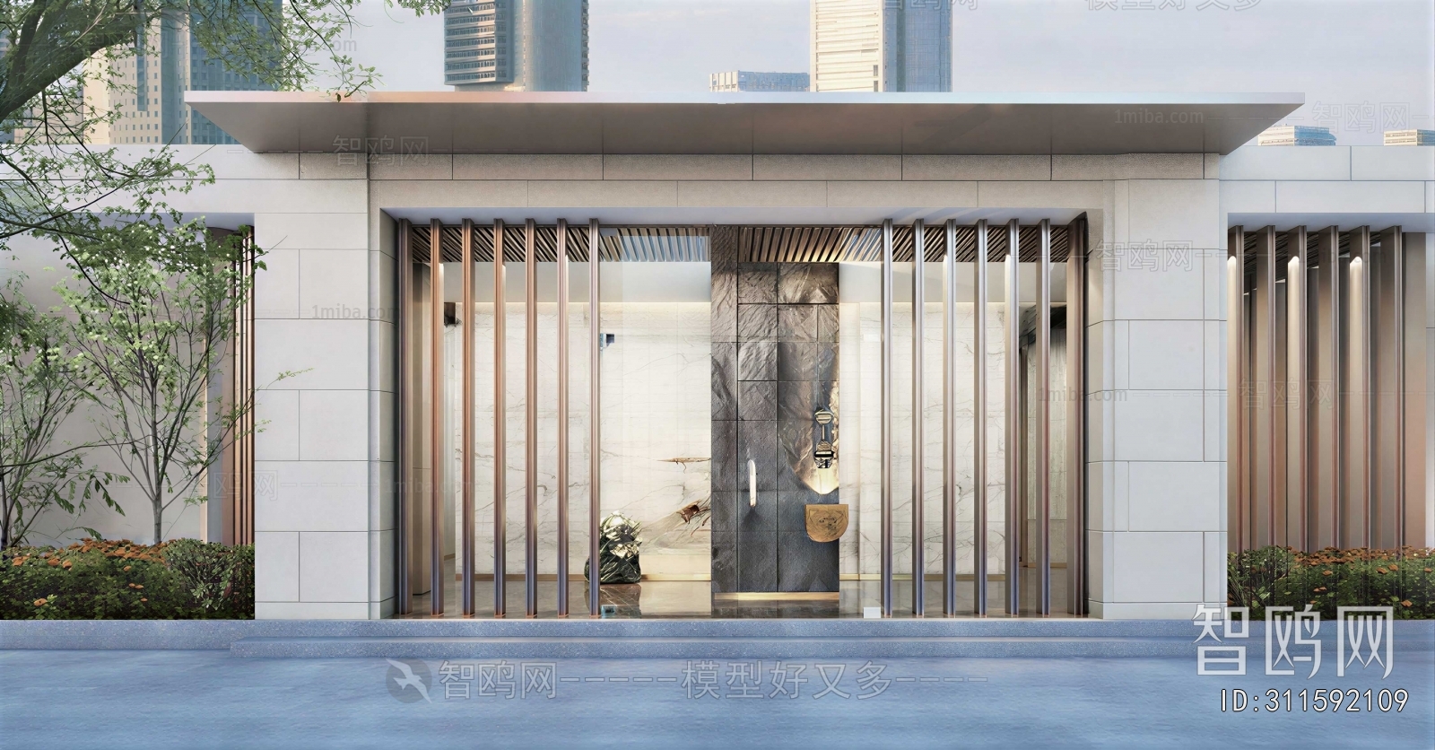Modern Facade Element