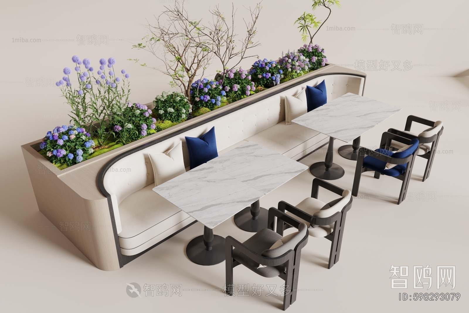 Modern Card Seat Sofa