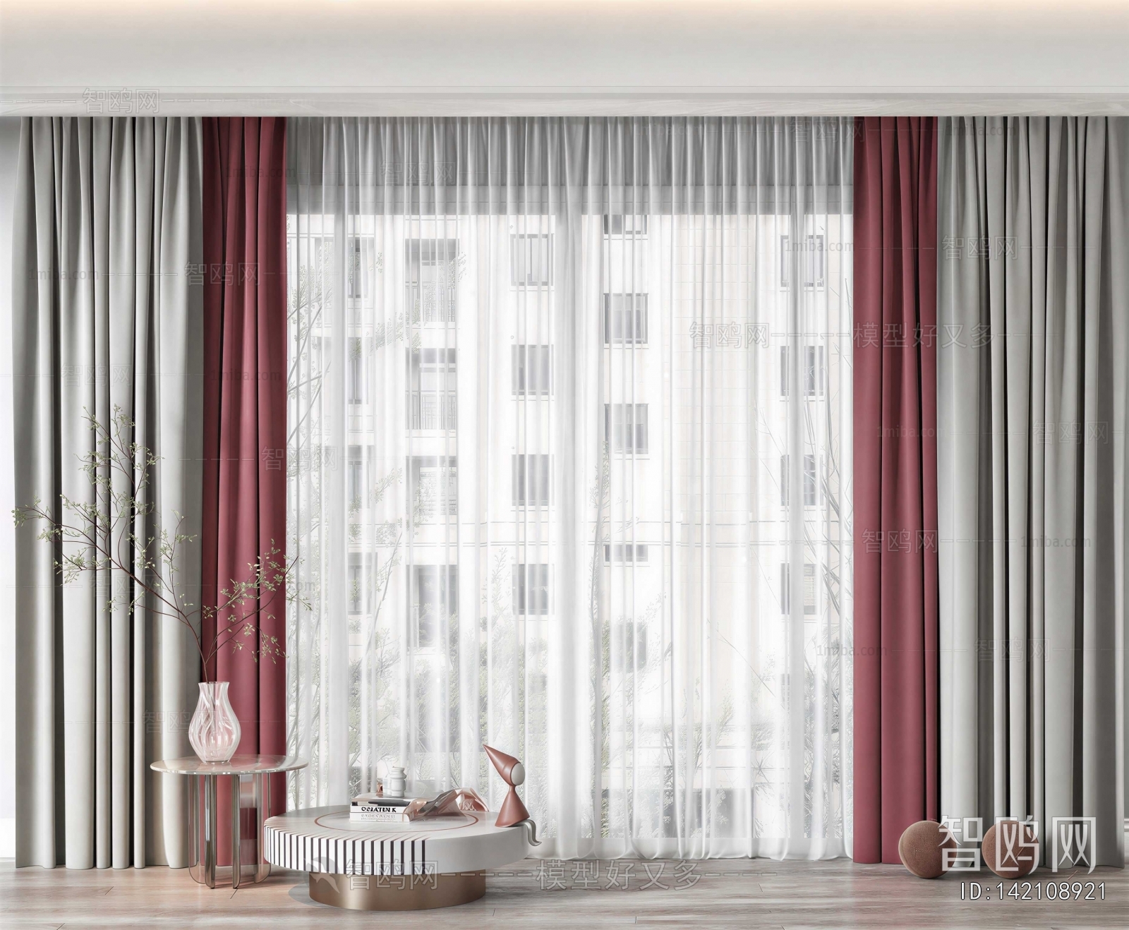 Modern The Curtain