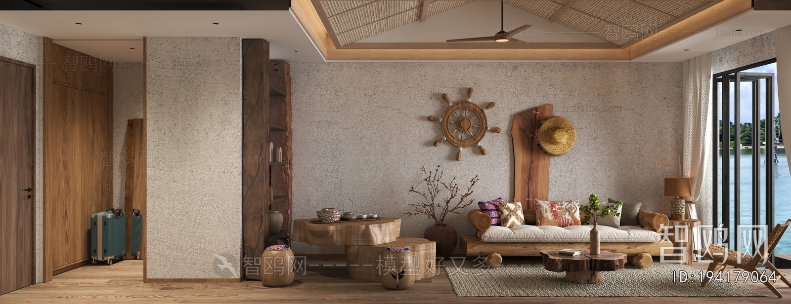 Modern Guest Room