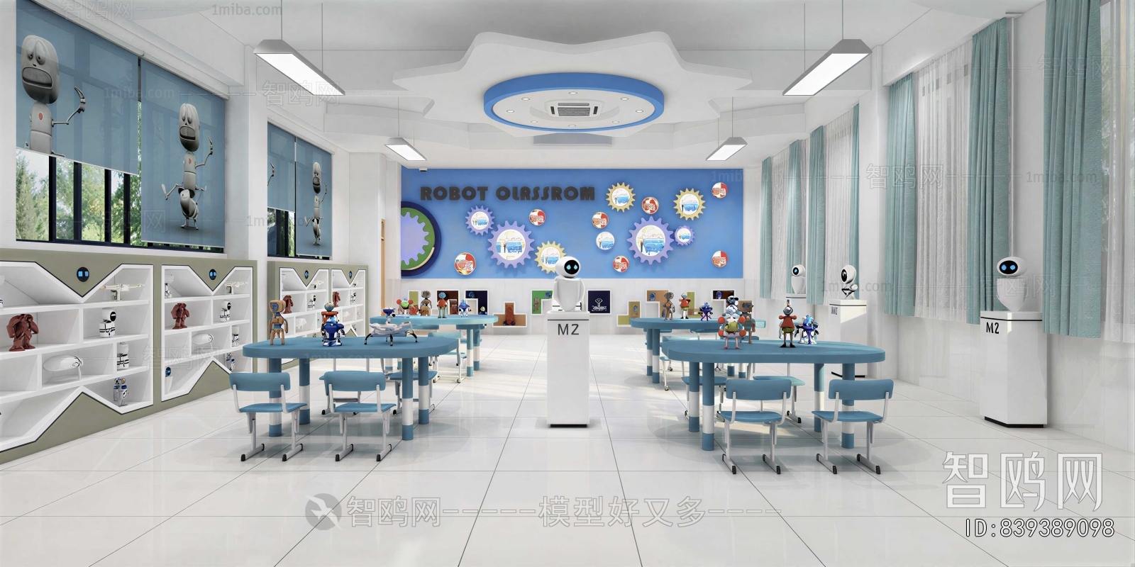 Modern School Classrooms