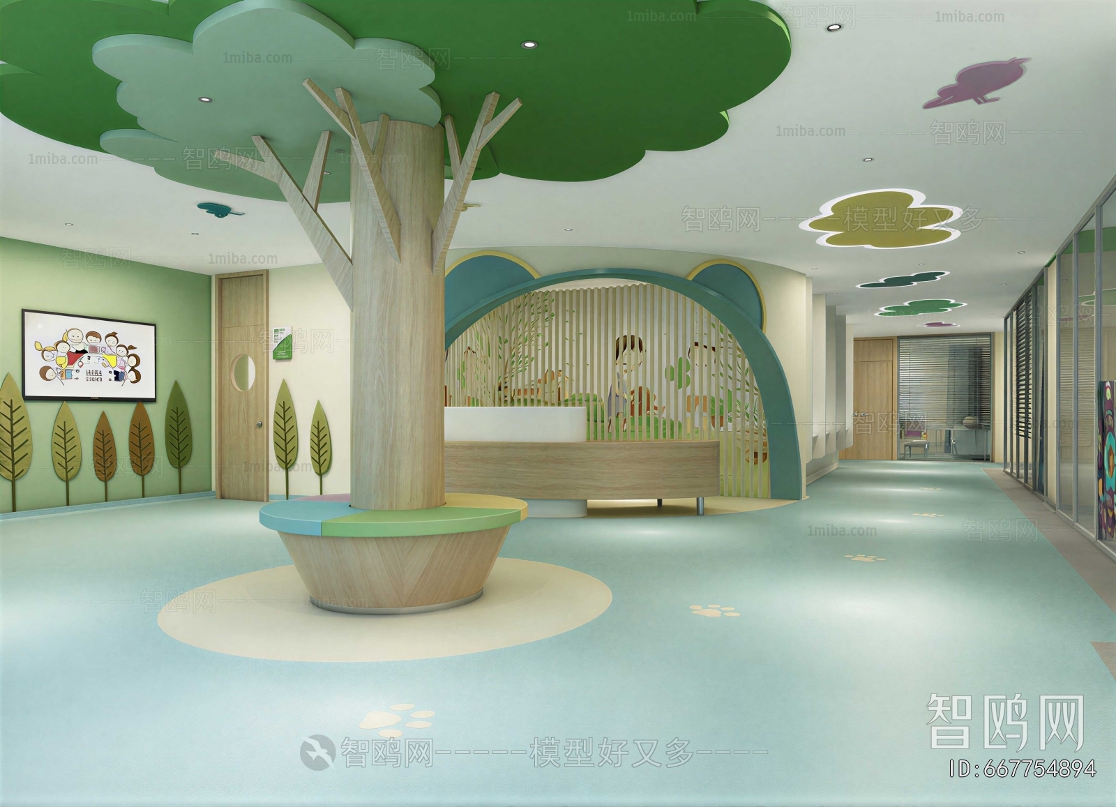 Modern Children's Kindergarten