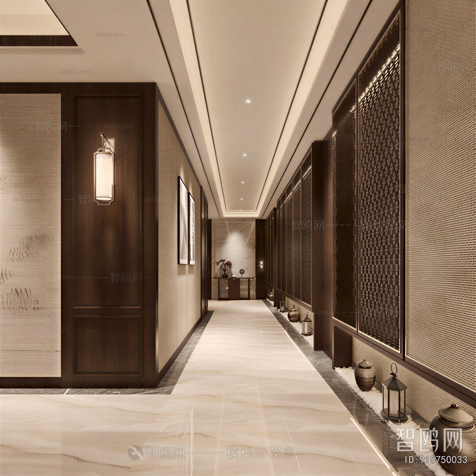 New Chinese Style Corridor