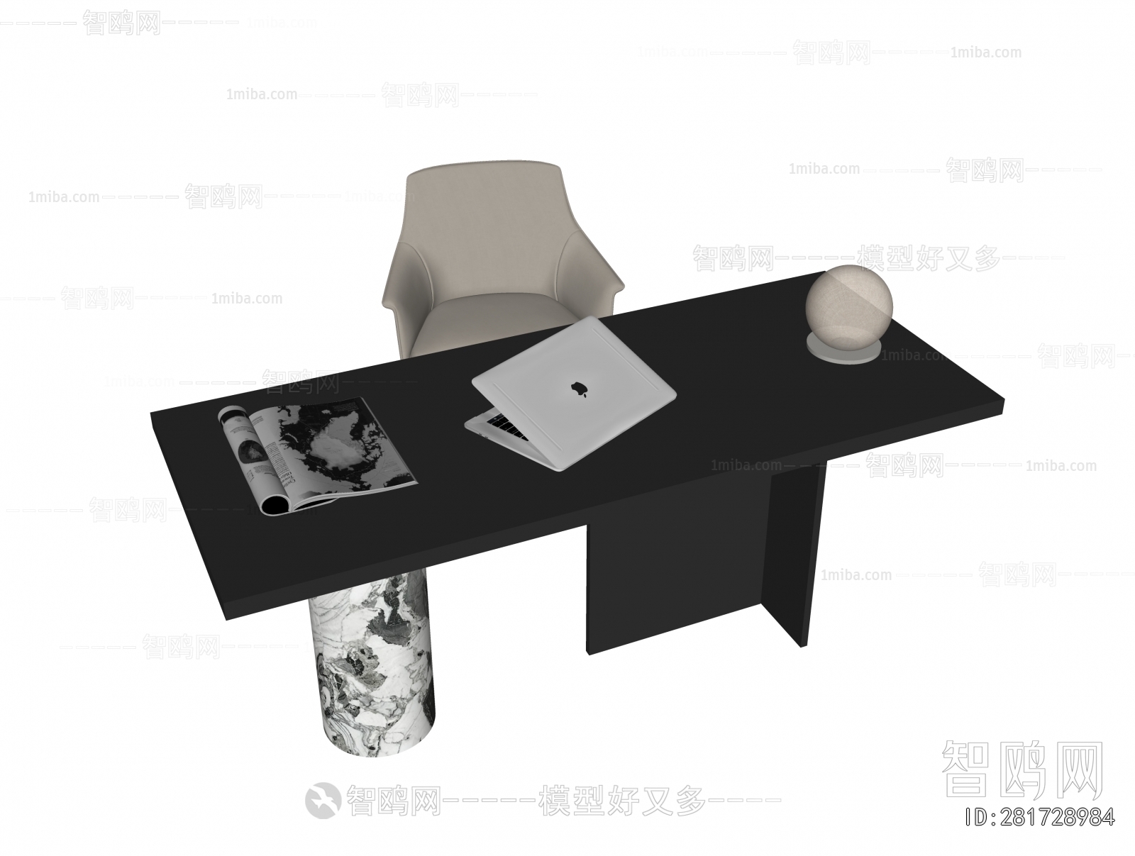 Modern Office Desk And Chair