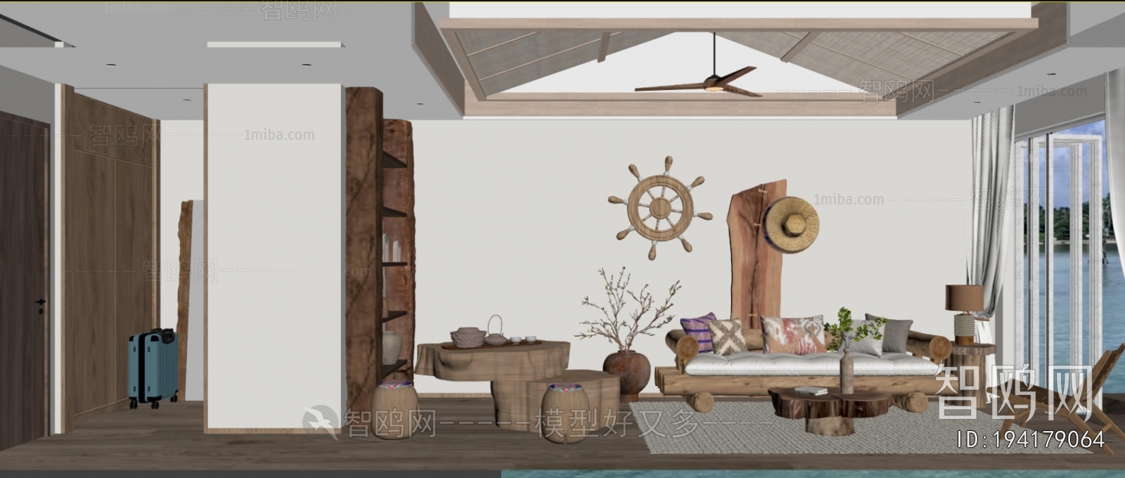 Modern Guest Room