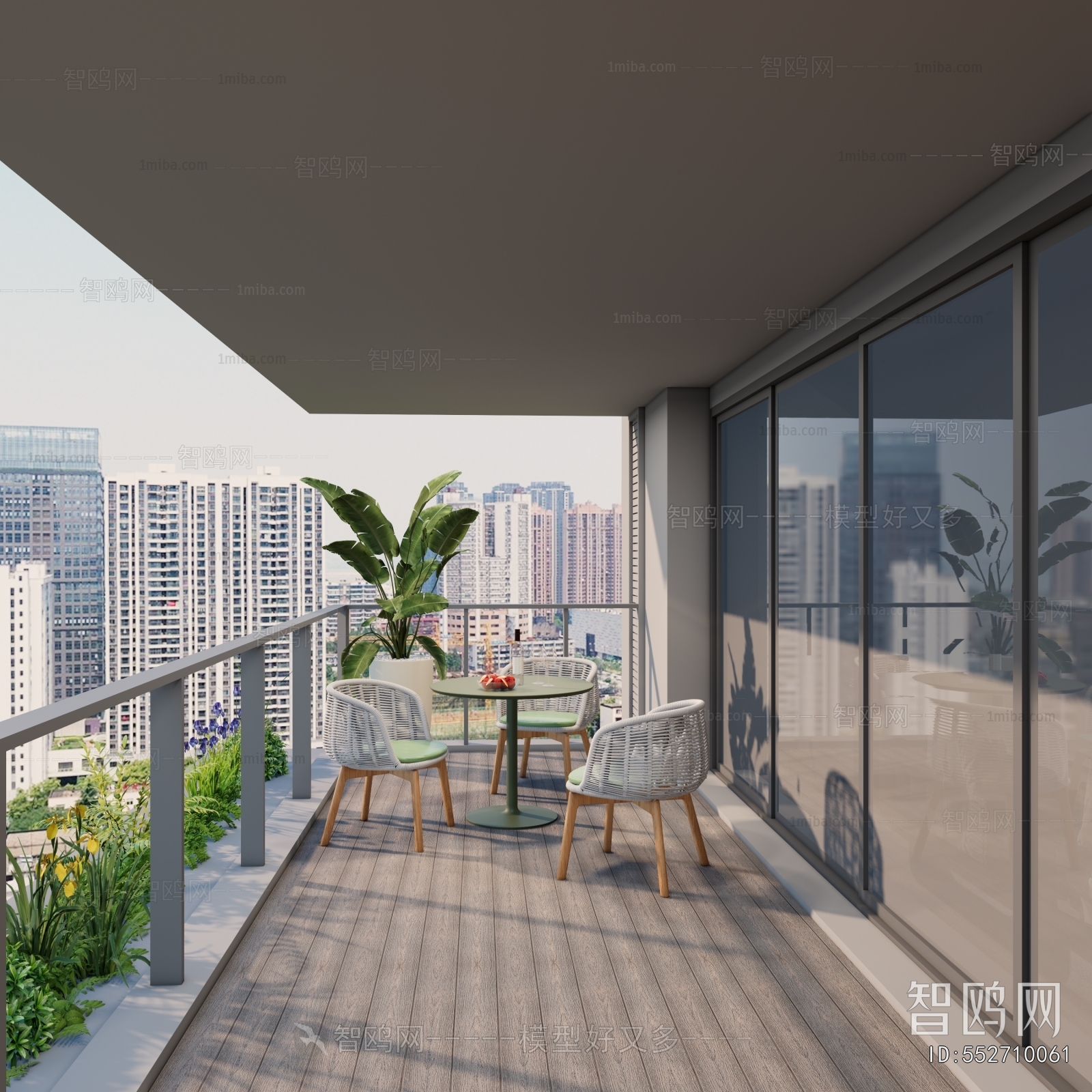 Modern Balcony