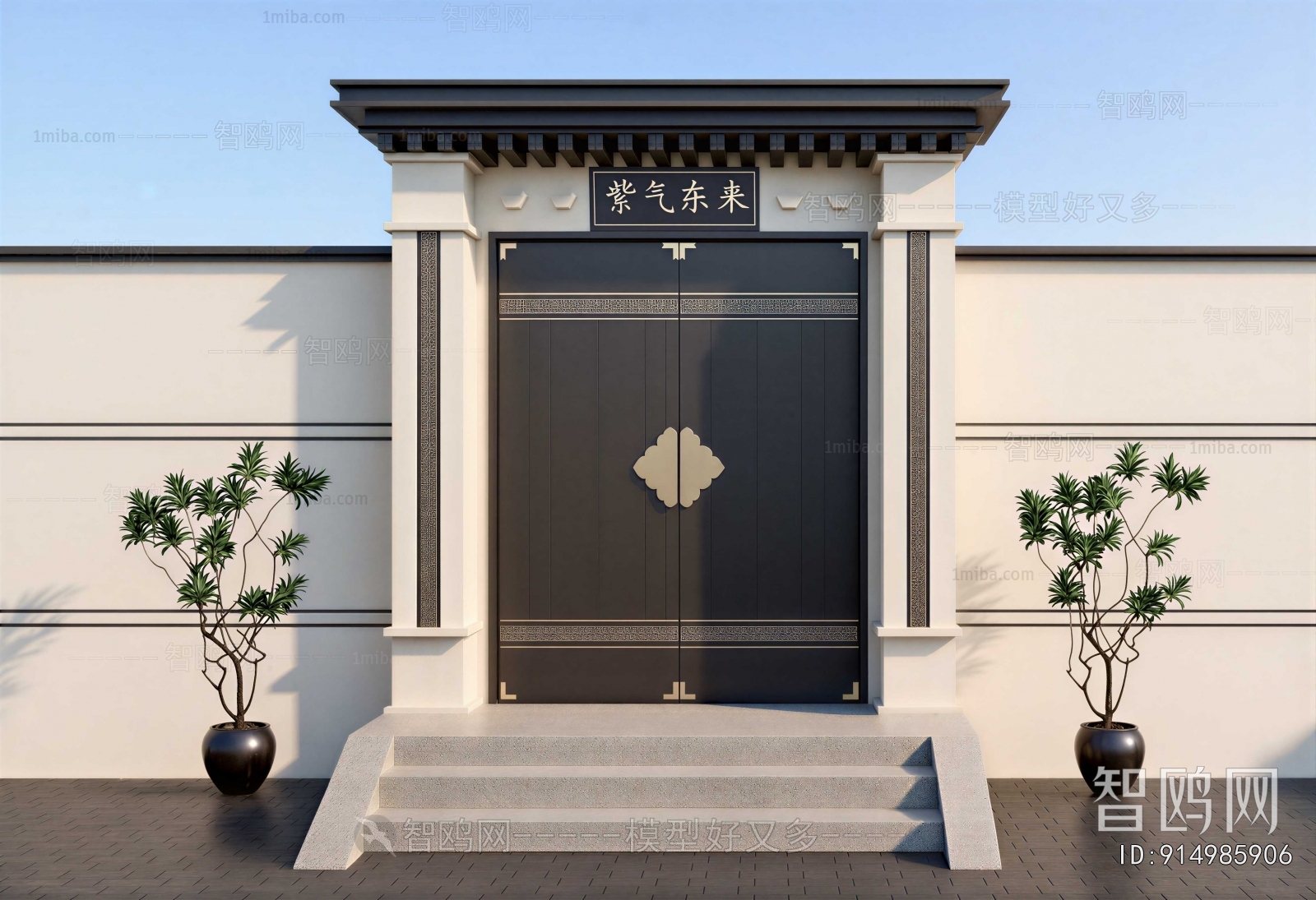 New Chinese Style Gate