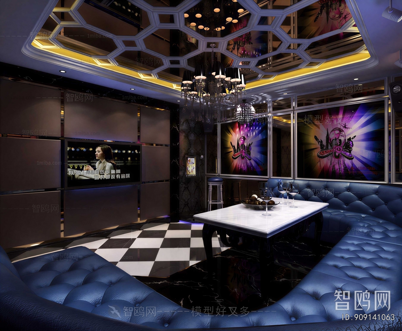 European Style KTV Box