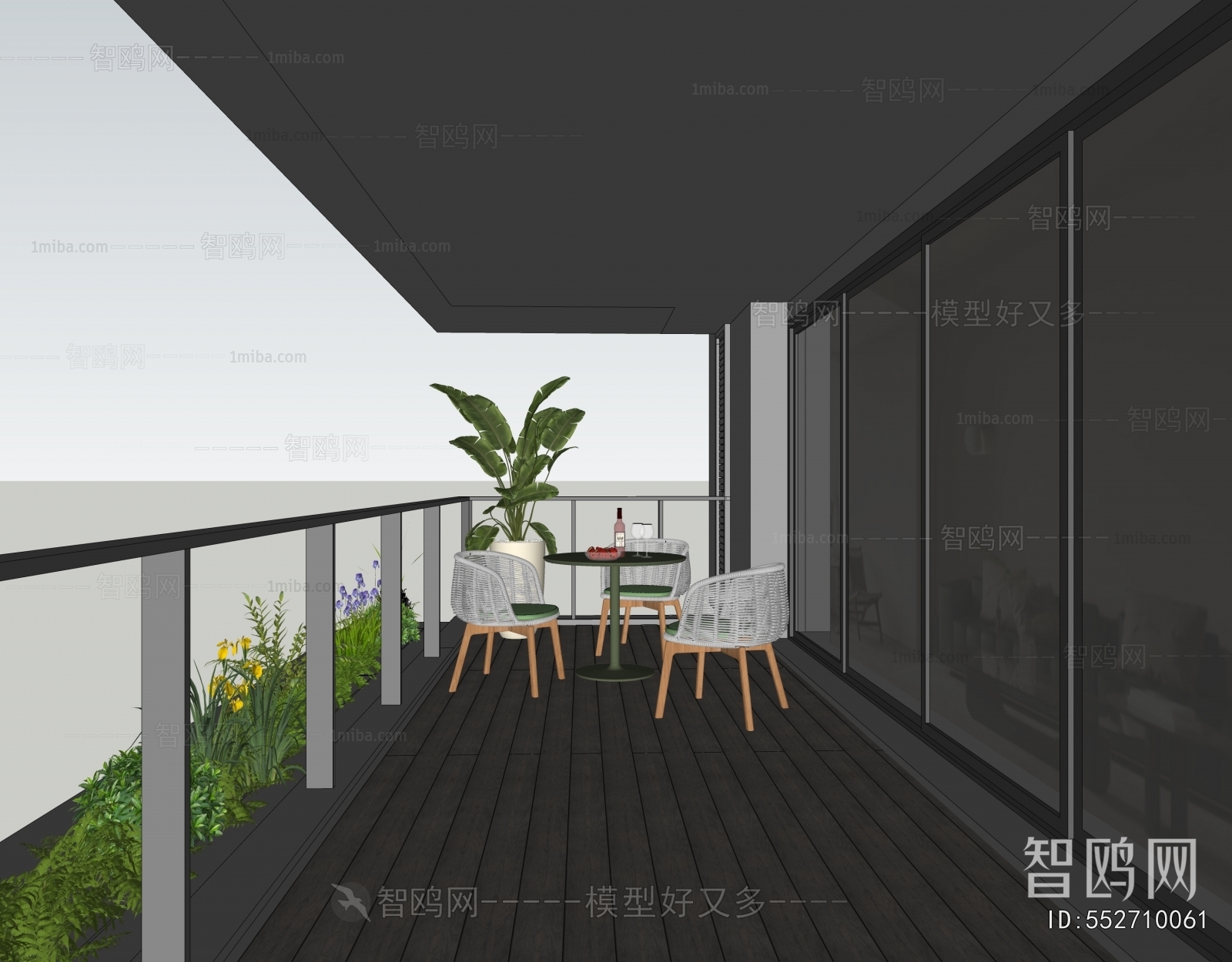 Modern Balcony