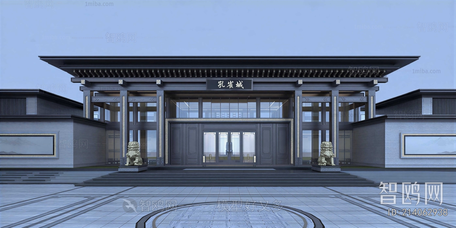 New Chinese Style Facade Element