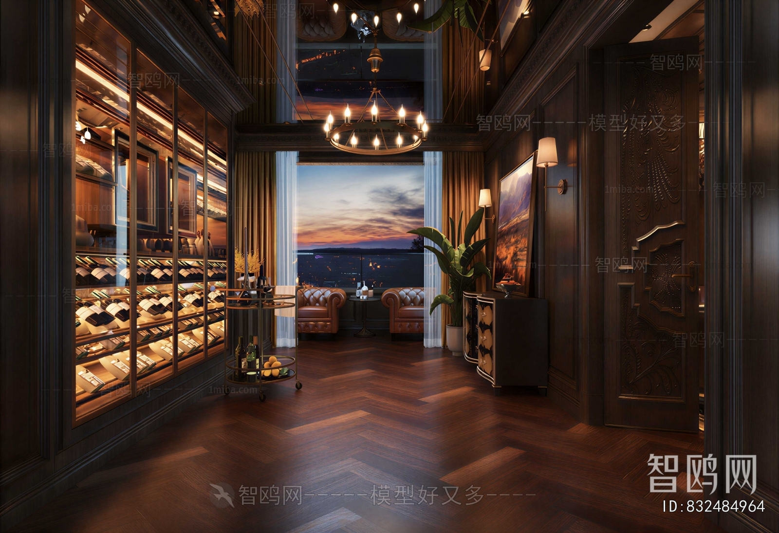 Modern Wine Cellar/Wine Tasting Room