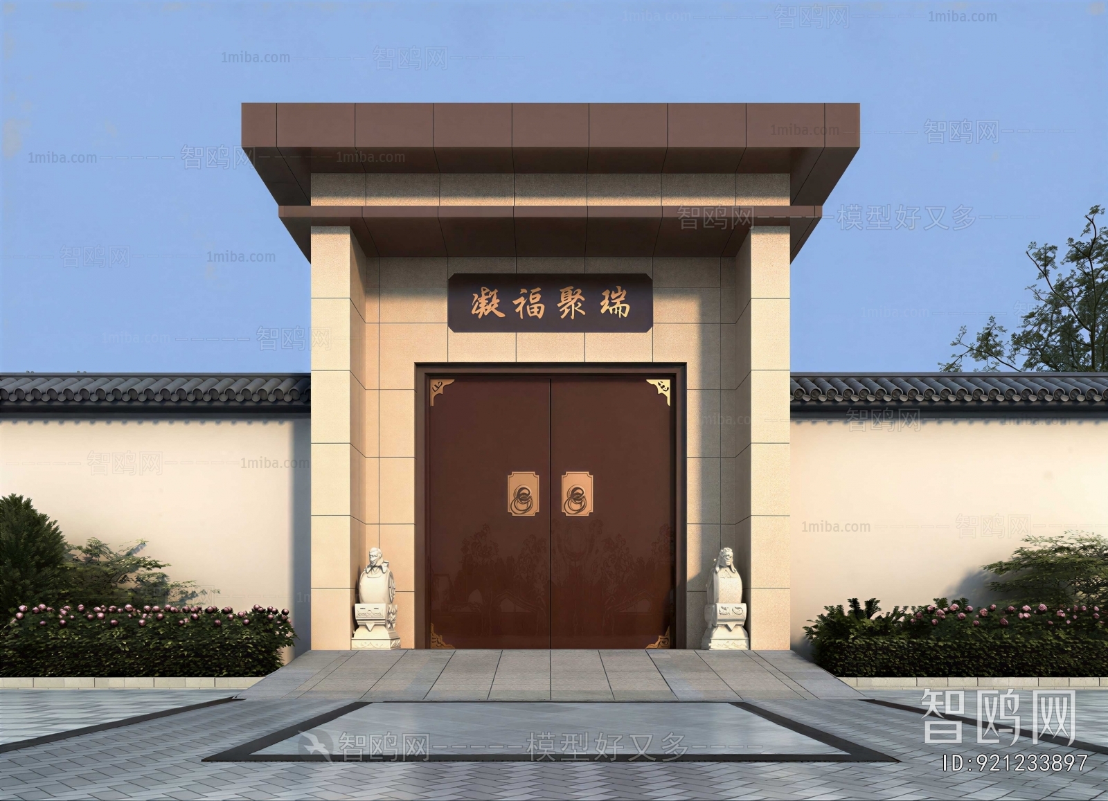 New Chinese Style Gate