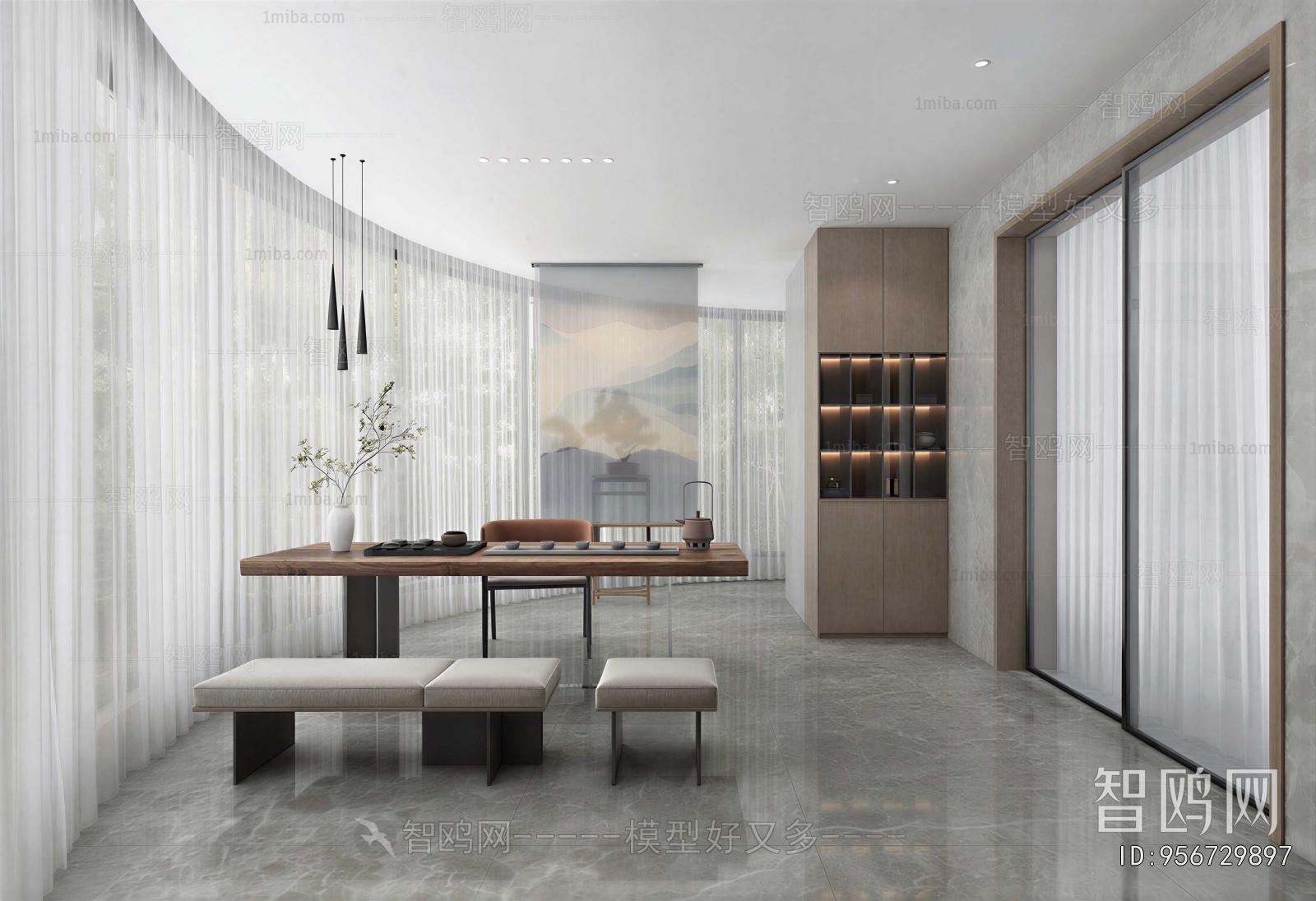 New Chinese Style Tea House