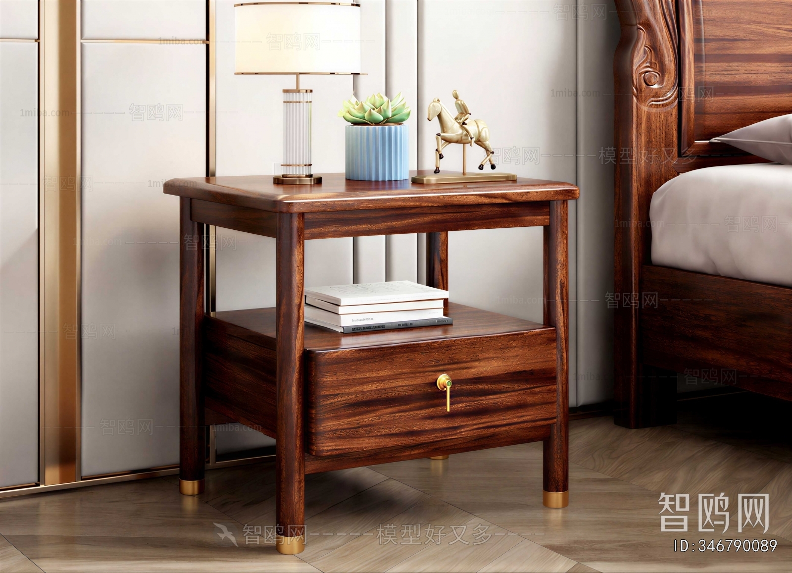 Modern Bedside Cupboard