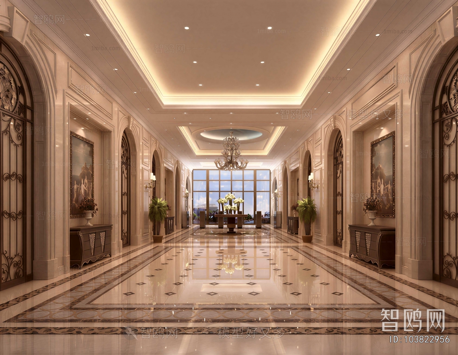 European Style Lobby Hall
