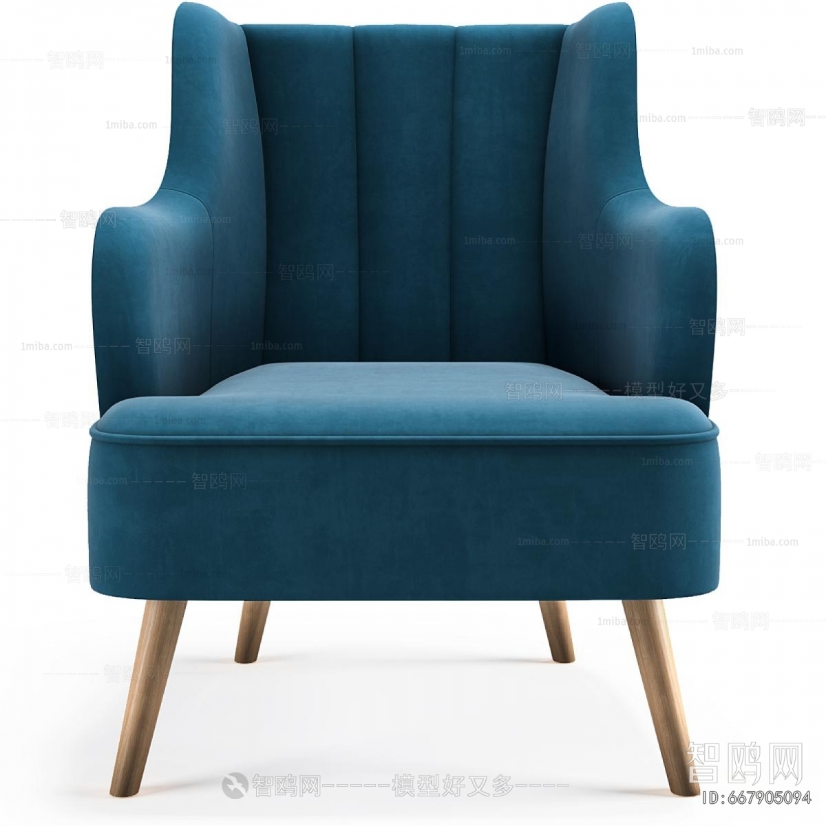 Nordic Style Single Sofa