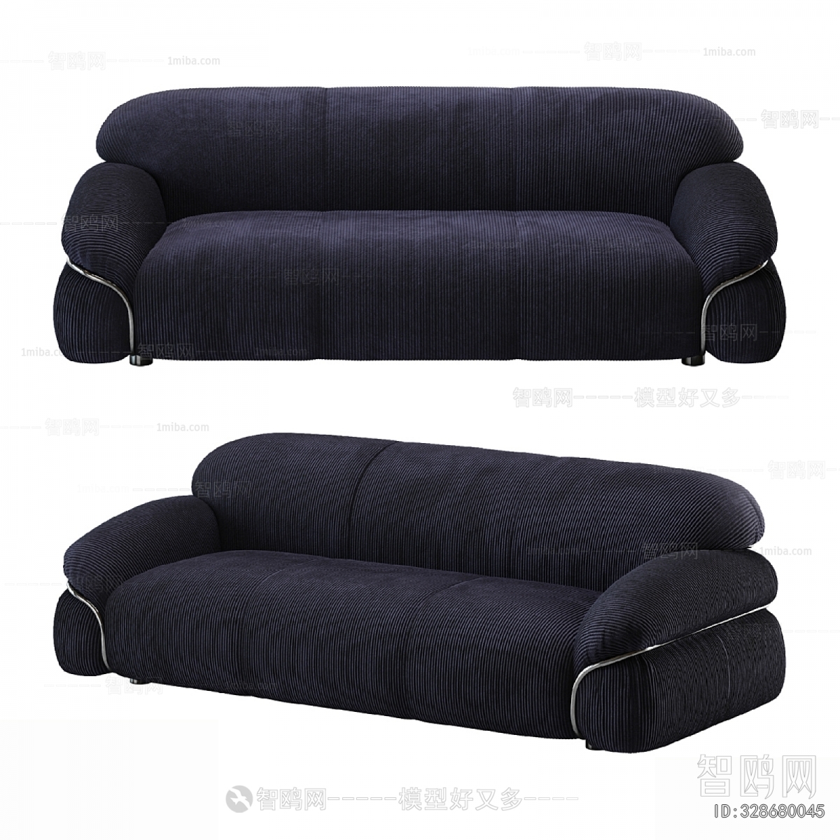 Modern Three-seat Sofa